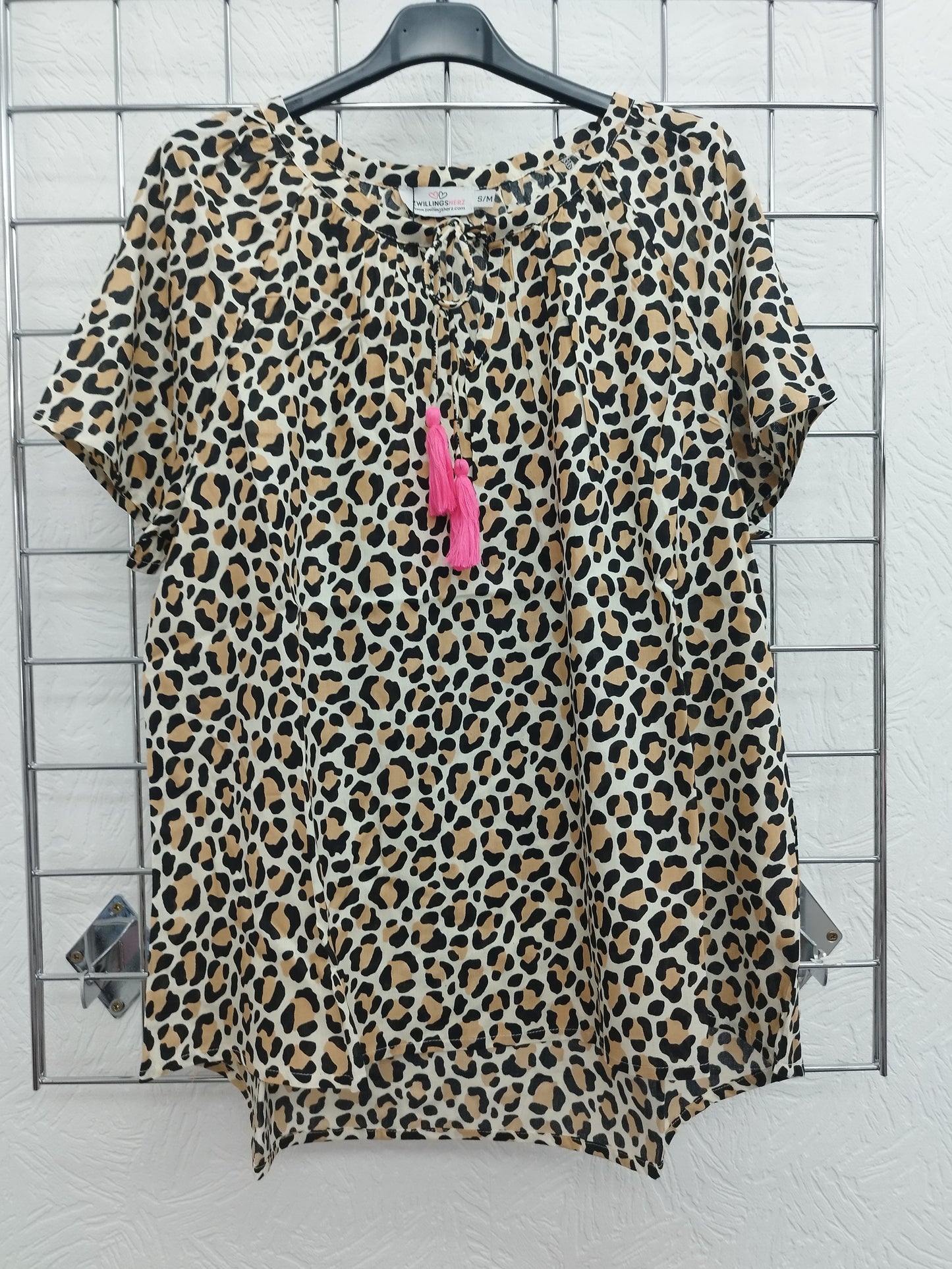 Zwillingsherz Bluse Gr. S/M