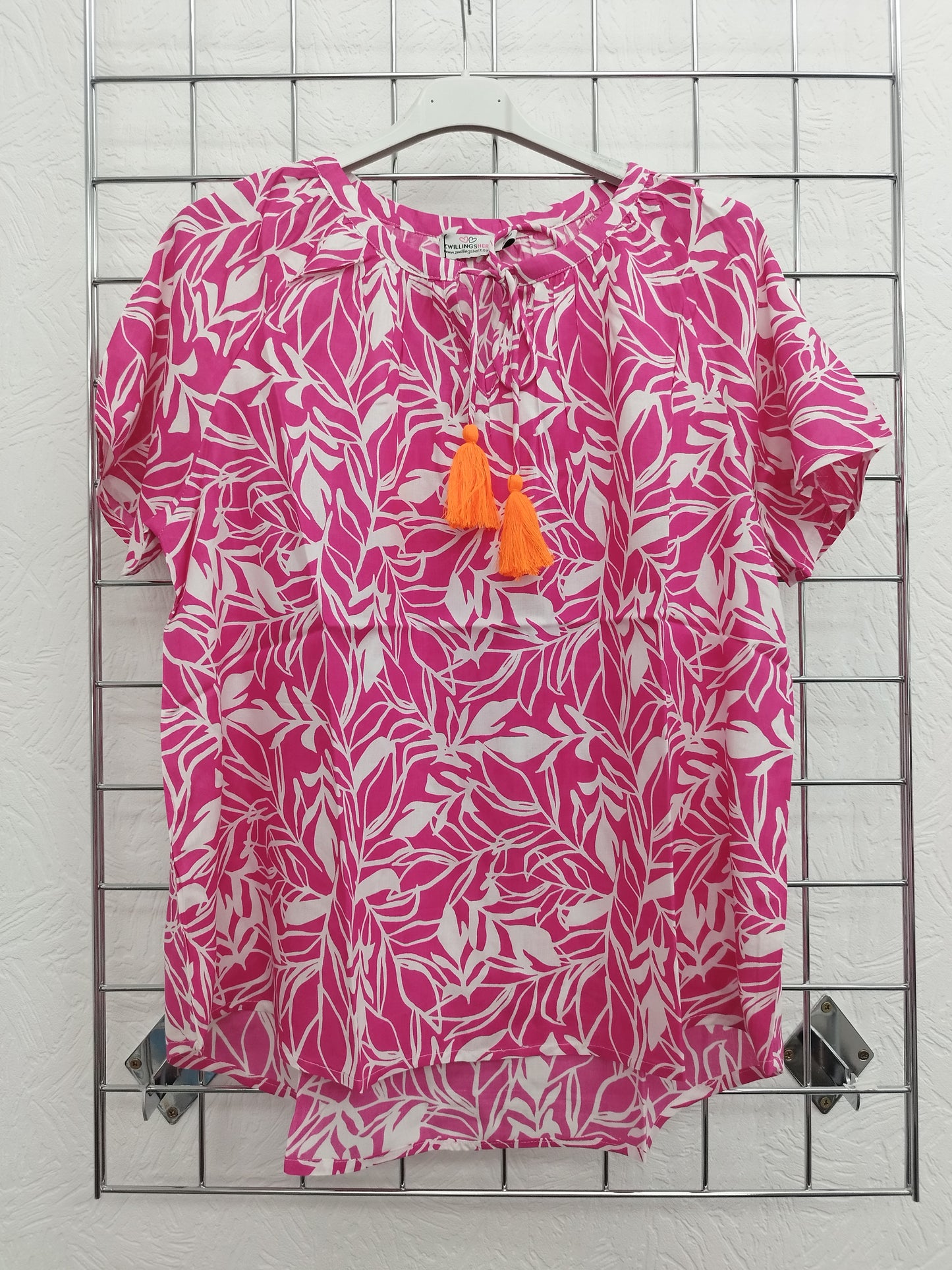 Zwillingsherz Bluse Gr. S/M