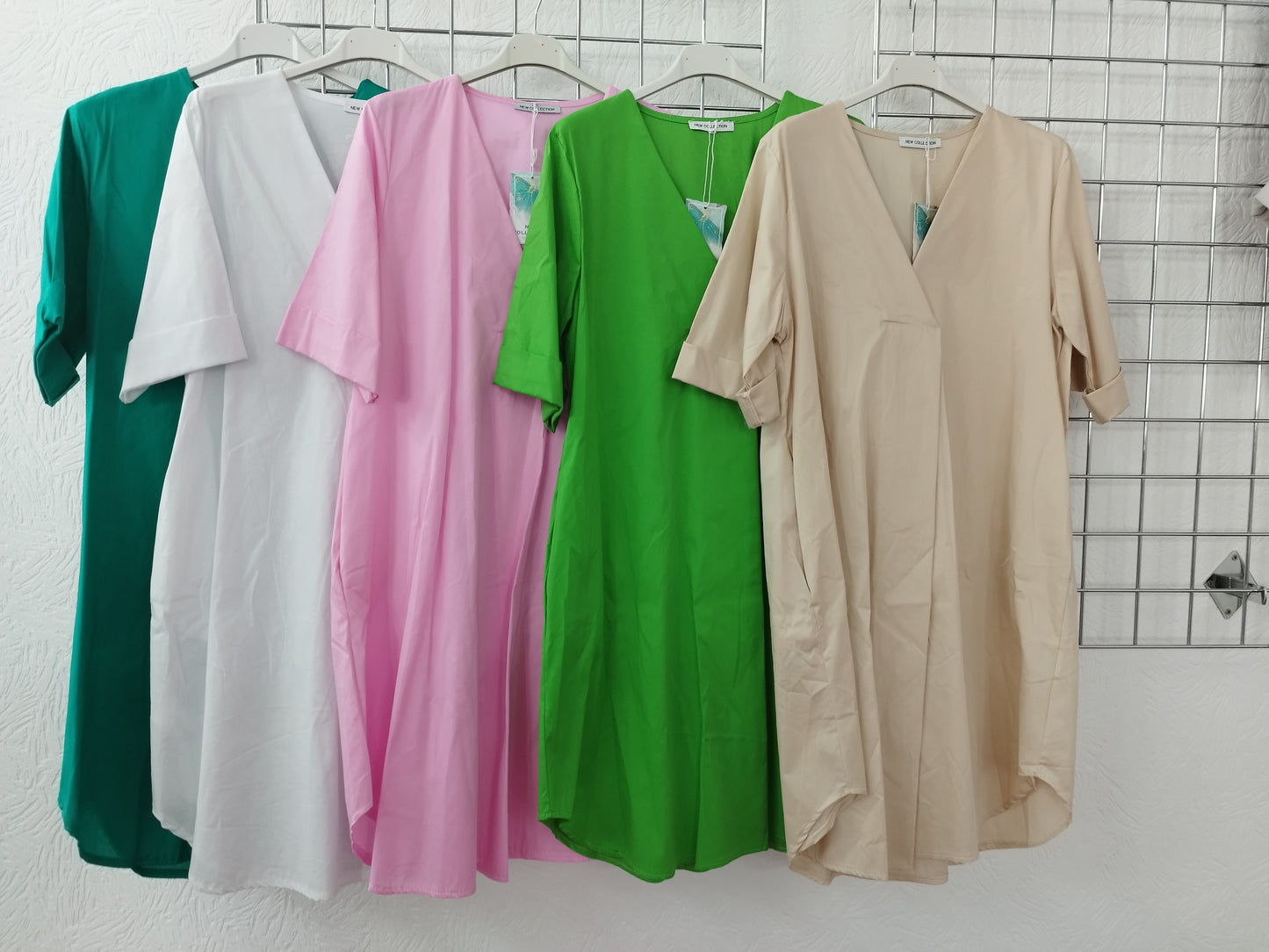 Blusenkleid onesize 38-42 verschiedene Farben