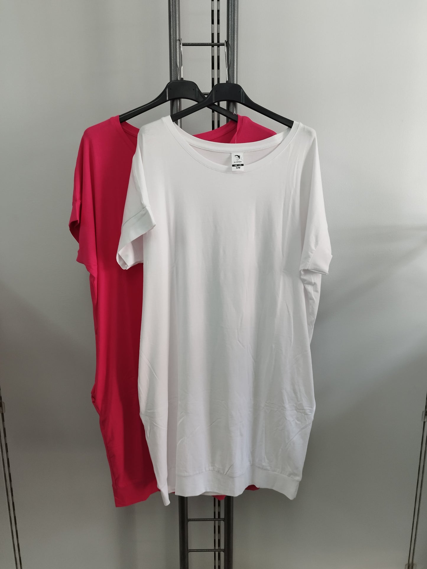 T-SHIRT Kleid S/M, verschiedene Farben