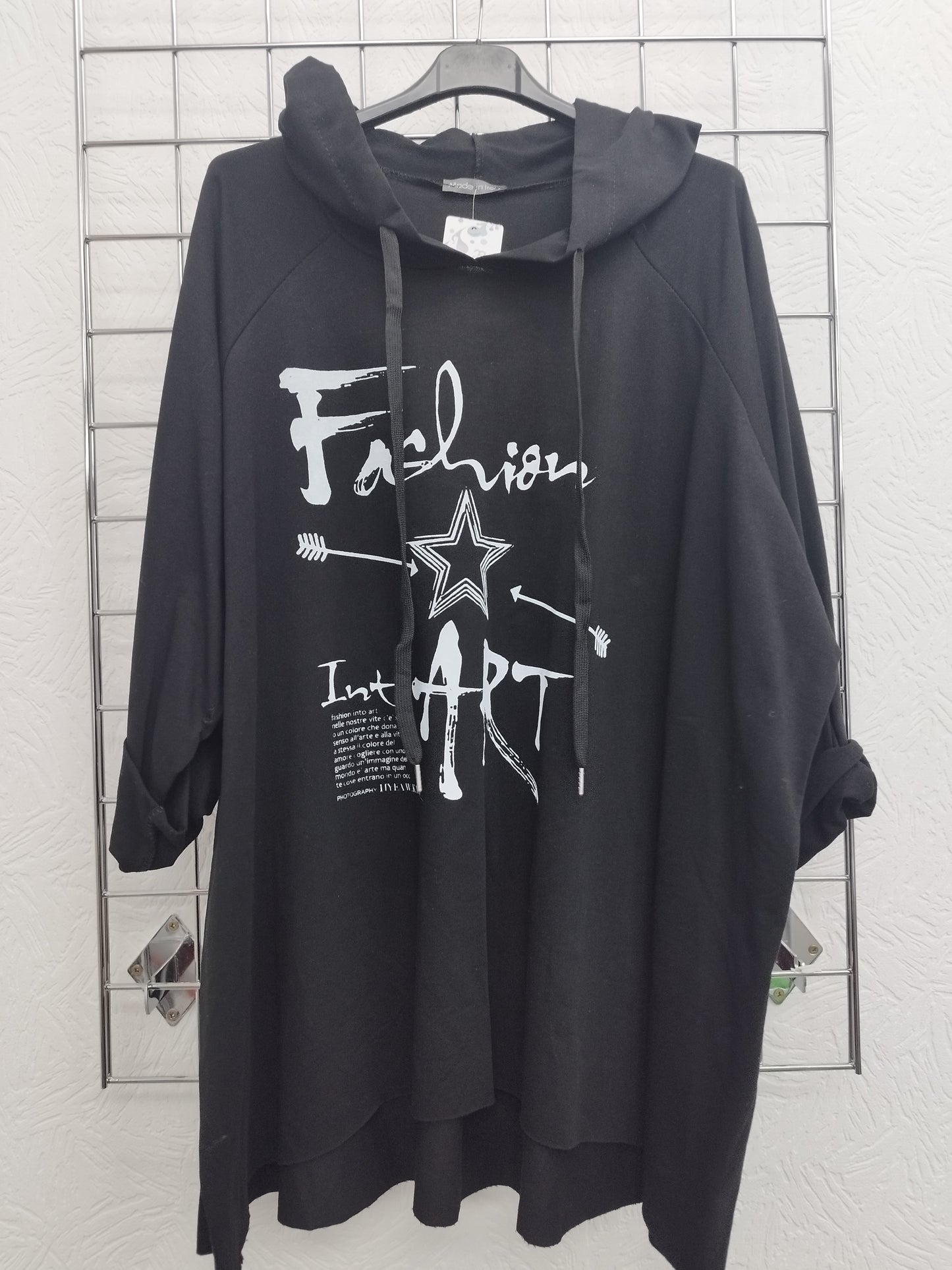 Kapuzen Sweatshirt onesize 46-50, verschiedene Farben