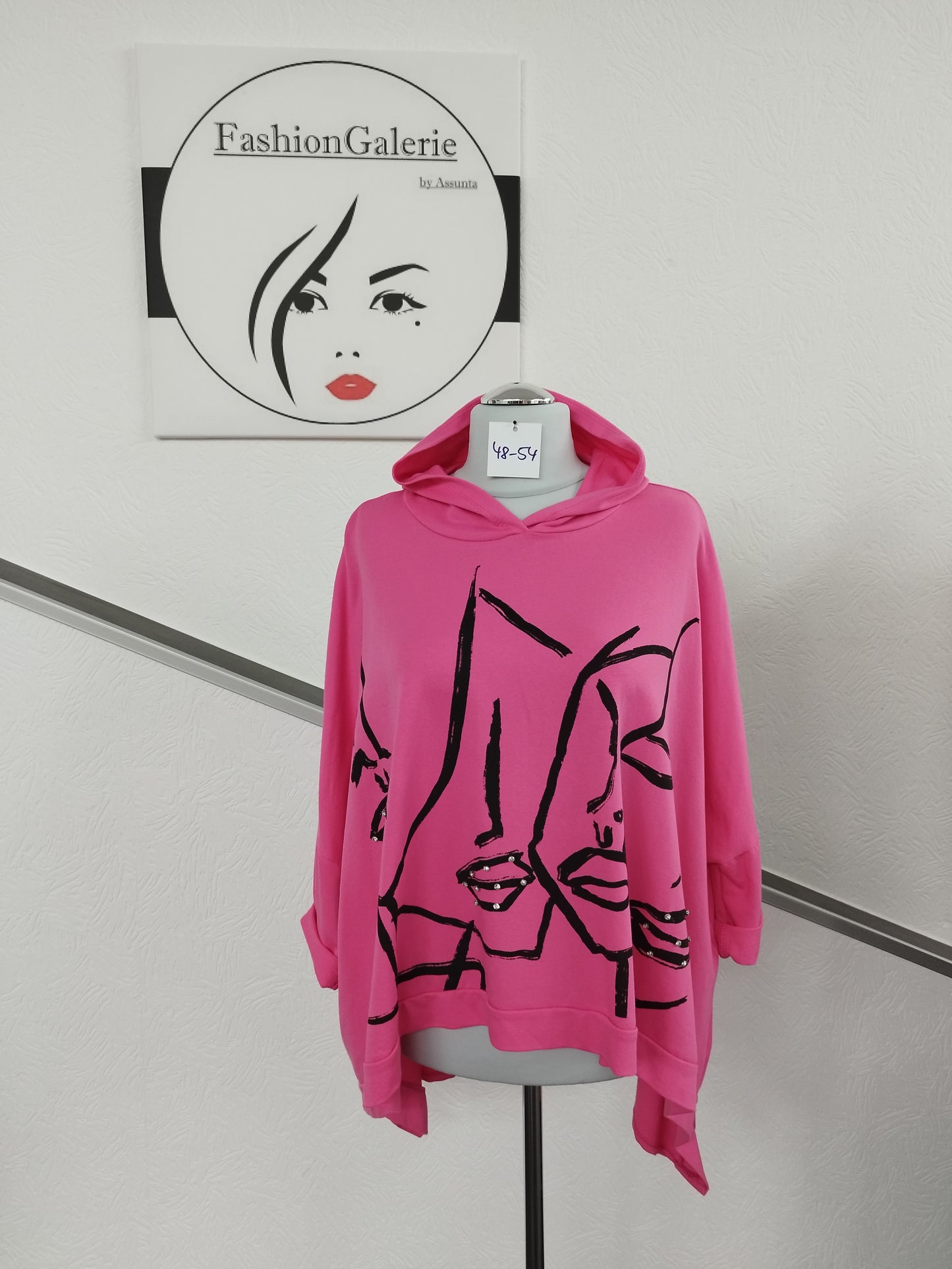 Kapuzen Sweatshirt onesize 46-54