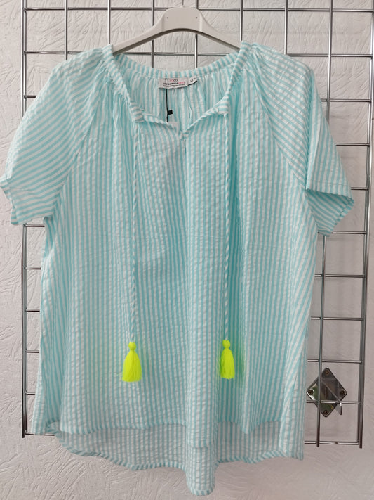 Zwillingsherz Bluse onesize 38-44, verschiedene Farben