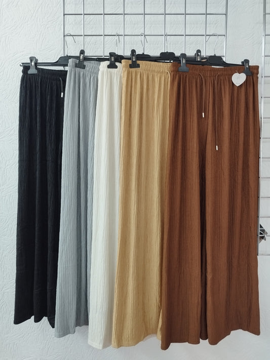 Hose Crinkeloptik onesize 36-42, verschiedene Farben