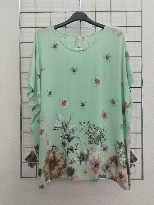 Blusenshirt onesize 44-48, verschiedene Farben