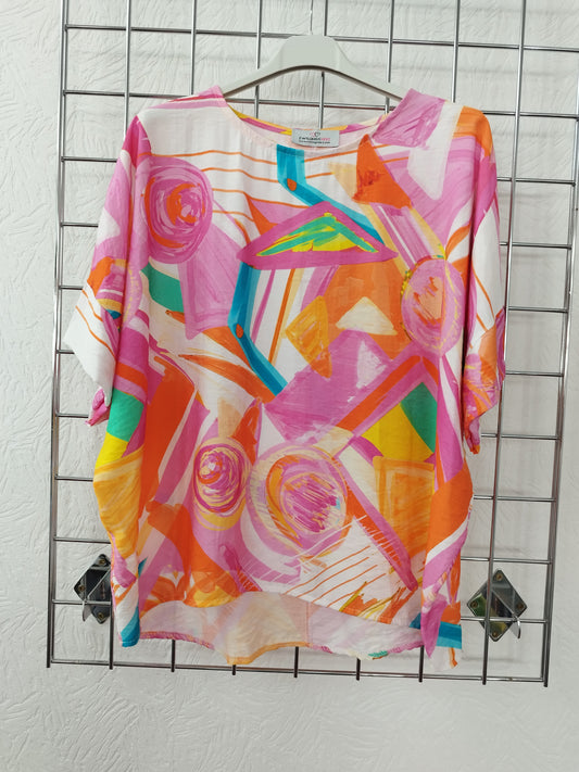Zwillingsherz Bluse onesize 38-42