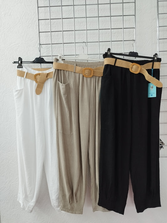 Leinenhose onesize 36-40 verschiedene Farben