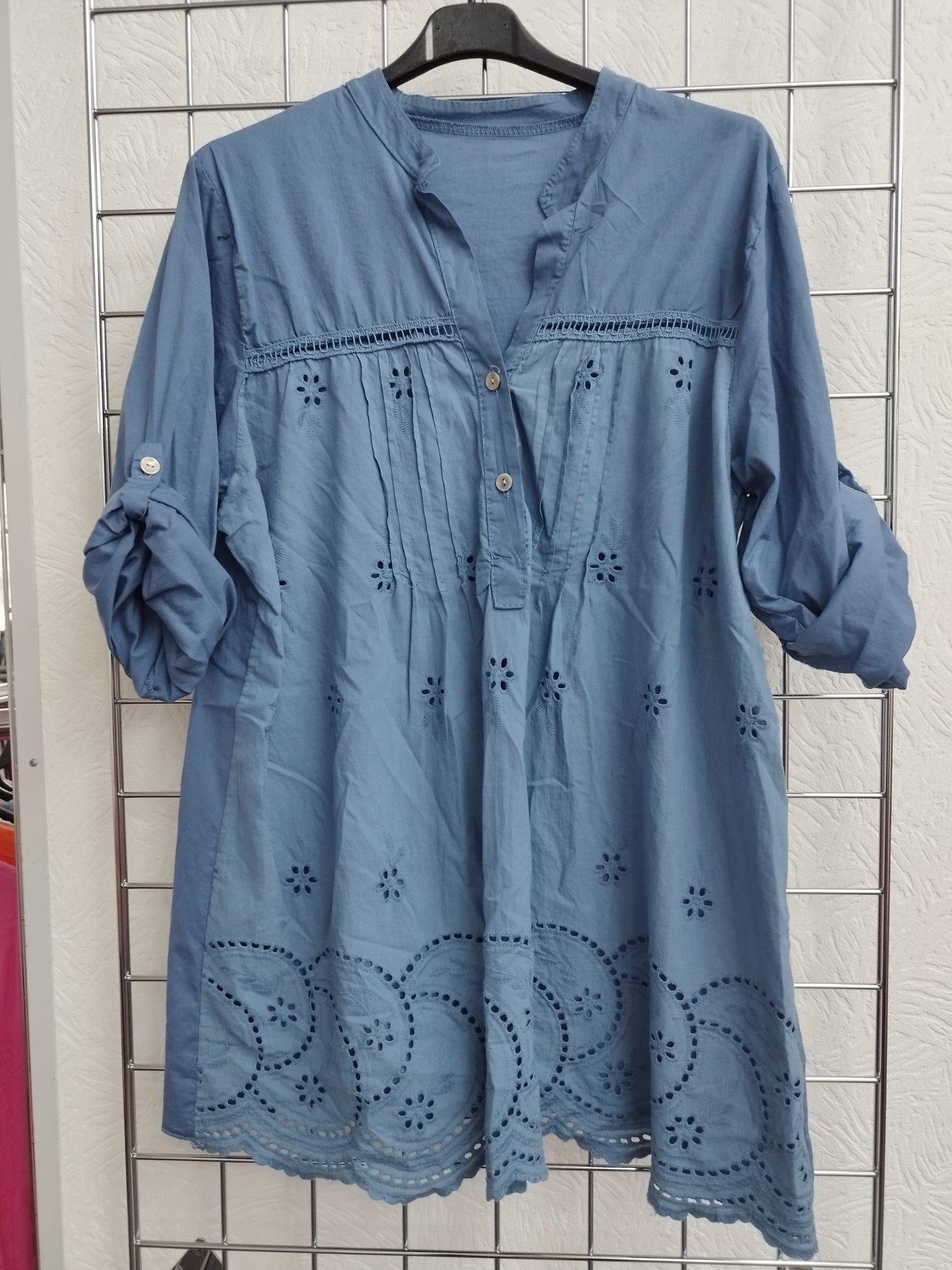 Blusen-Tunika onesize 38-42, verschiedene Farben
