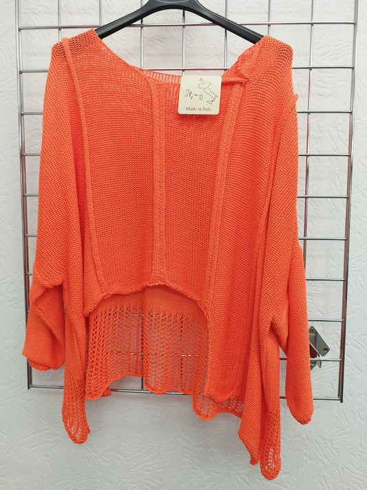 Sommerstrickpullover onesize 38-42, verschiedene Farben