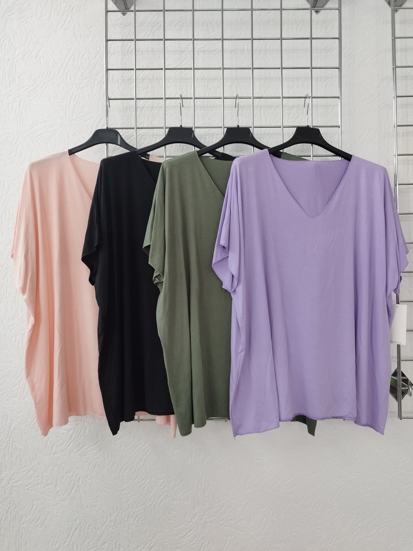 Basic T-Shirt onesize 40-44, verschiedene Farben