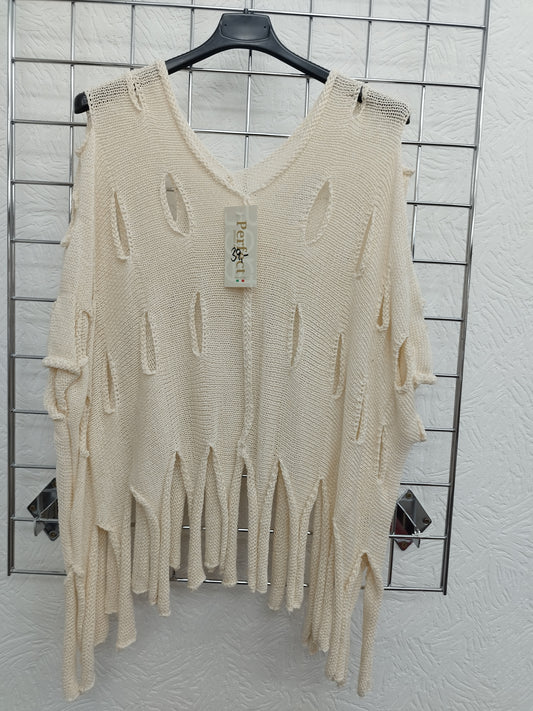 Sommerstrickpullunder onesize bis Gr. 46, verschiedene Farben