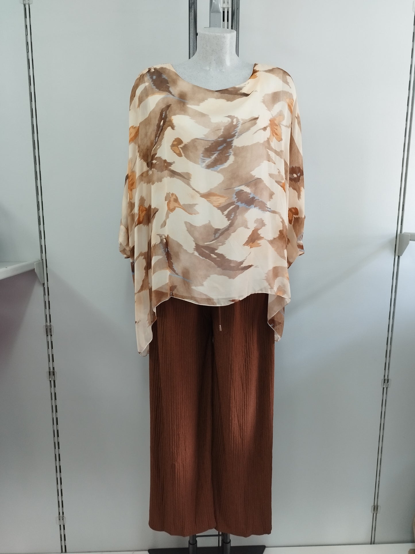 Hose Crinkeloptik onesize 36-42, verschiedene Farben